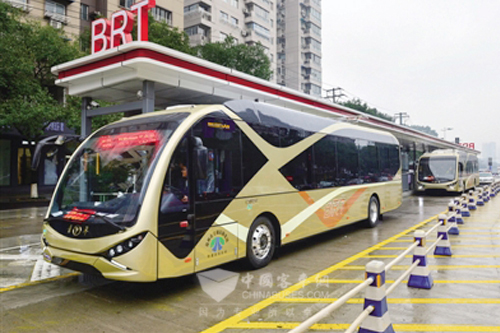 浙江：温州快速公交BRT1号线运营100天总客流近1000万人次