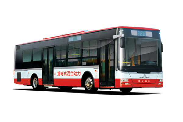 金旅XML6115JHEVA5CN公交车（天然气/电混动国五20-36座）