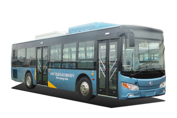 晶马JMV6115GRPHEV1插电式公交车（柴油/电混动国五24-39座）