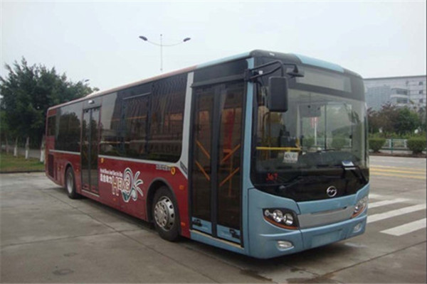 五洲龙FDG6123NG5公交车（天然气国五10-44座）