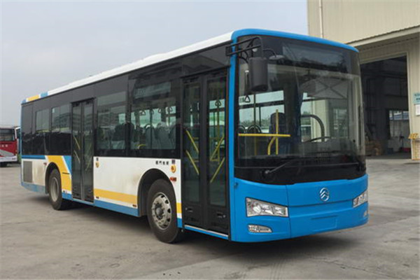 金旅XML6105JHEVL5C插电式公交车（柴油/电混动国五20-40座）